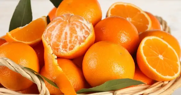 Tả quả cam - văn mẫu lớp 5