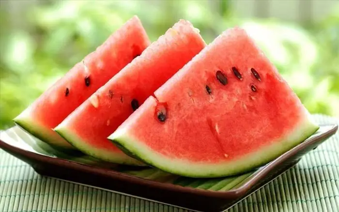 Tả quả dưa hấu - Văn mẫu lớp 5
