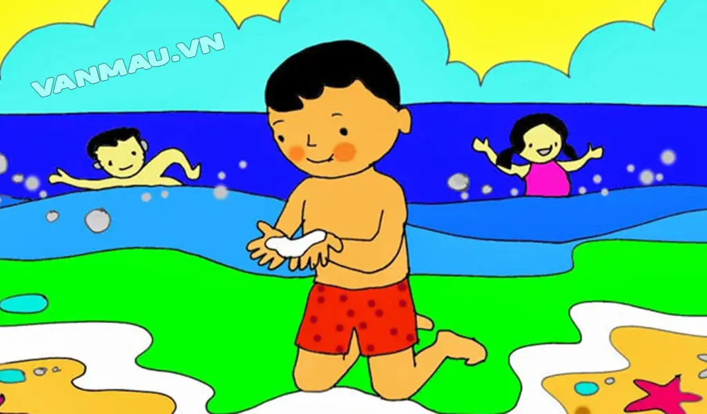 Viết về những ngày hè của em