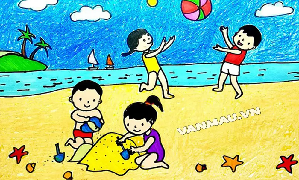 Viết về những ngày hè của em