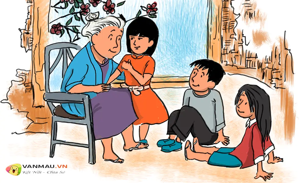 Văn mẫu lớp 3: Tả bà em Văn mẫu lớp 3: Tả bà em
