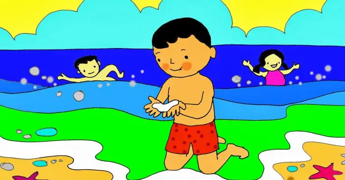 Viết về những ngày hè của em